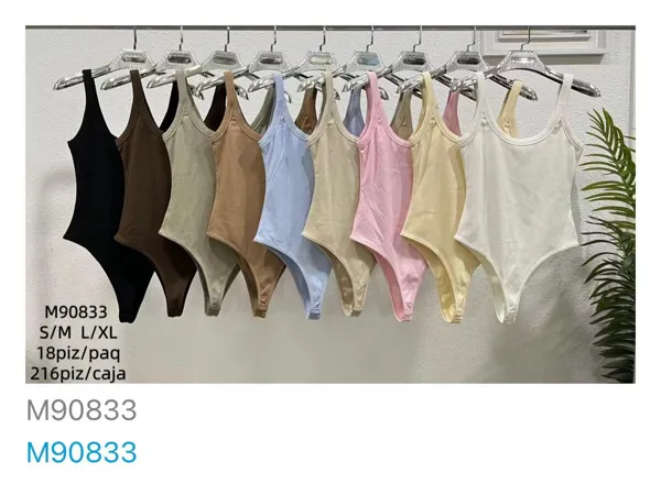 Bodysuit de tirantes-M90833