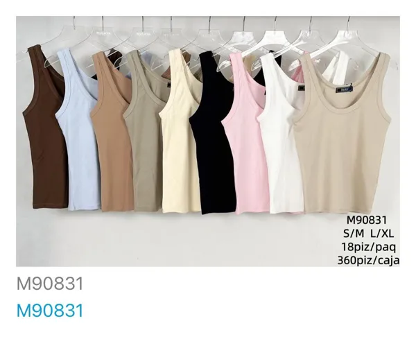 Top de mujer sin mangas-M90831