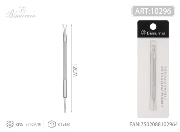 Herramienta de belleza de doble cabeza para uñas 12.5cm