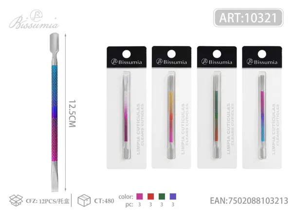 1PCS Doble cabeza acabado espejo doble color spray