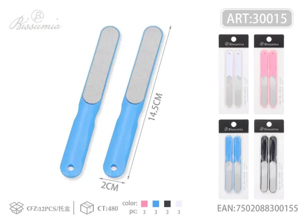 Lima de uñas 14.5cm 2pc