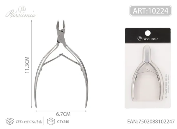 Cortacutículas de acero No.1