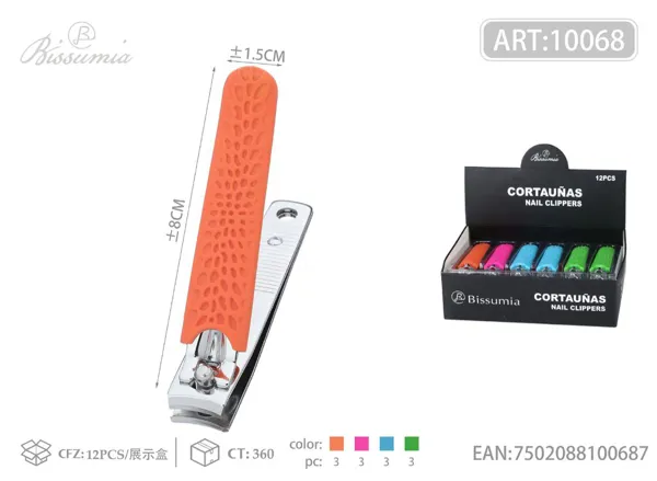 211 con funda de goma cortaúñas