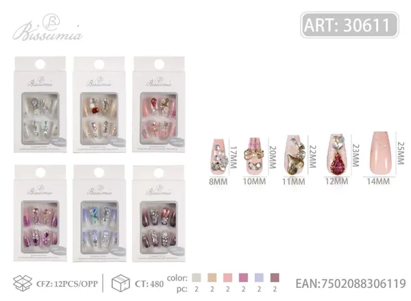 Uñas para adultos de alta calidad 12pcs/caja No.2