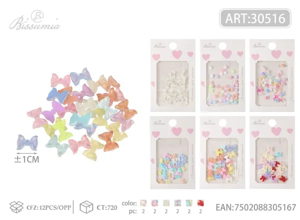 Accesorios para uñas en bolsa