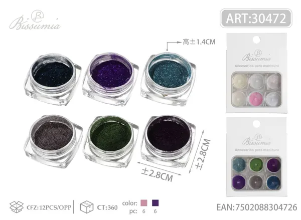 Accesorios para uñas de 6 compartimentos #4