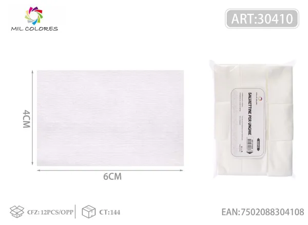 500pc algodón suave para quitar esmalte