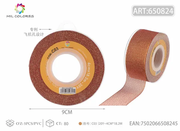 Cinta de cebolla multicolor 4.0cm 20Y C03