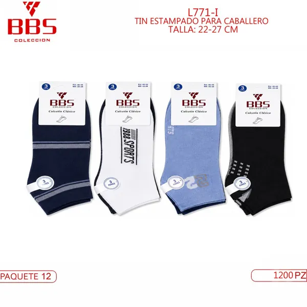 TIN ESTAMPADO PARA CABALLERO