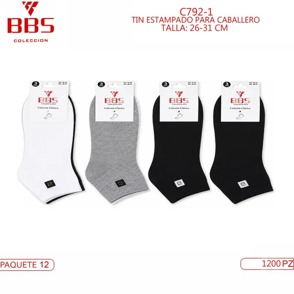 TIN ESTAMPADO PARA CABALLERO