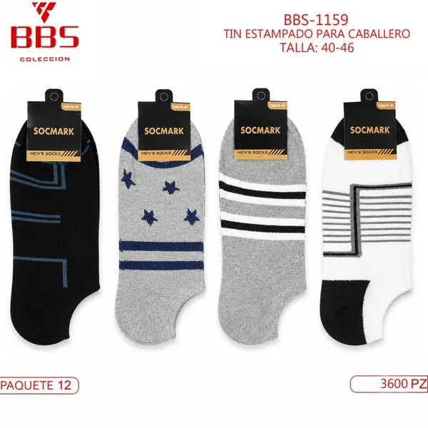 TIN ESTAMPADO PARA CABALLERO