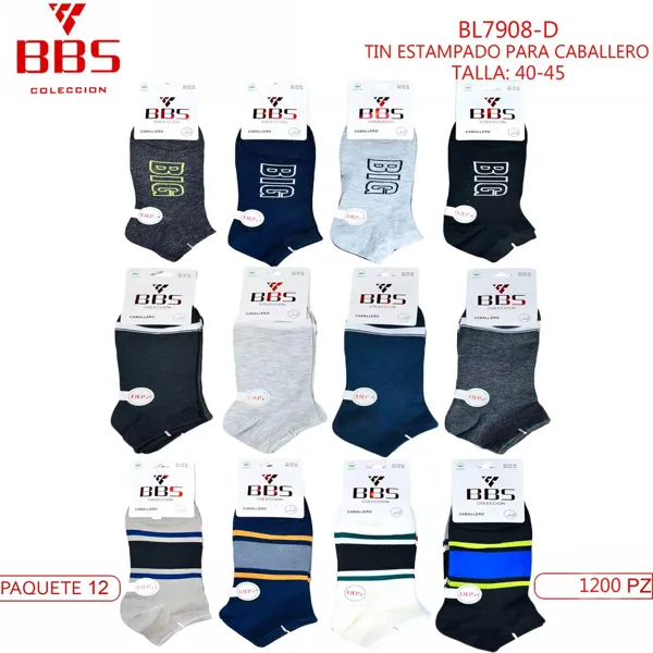 TIN ESTAMPADO PARA CABALLERO