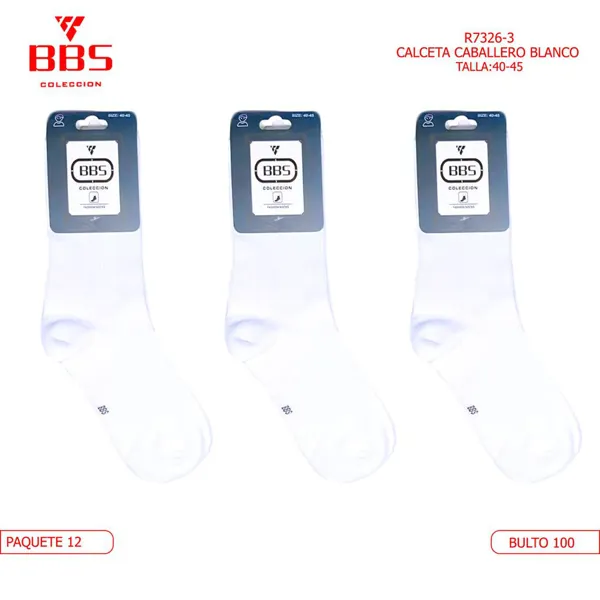 CALCETIN CABALLERO BLANCO
