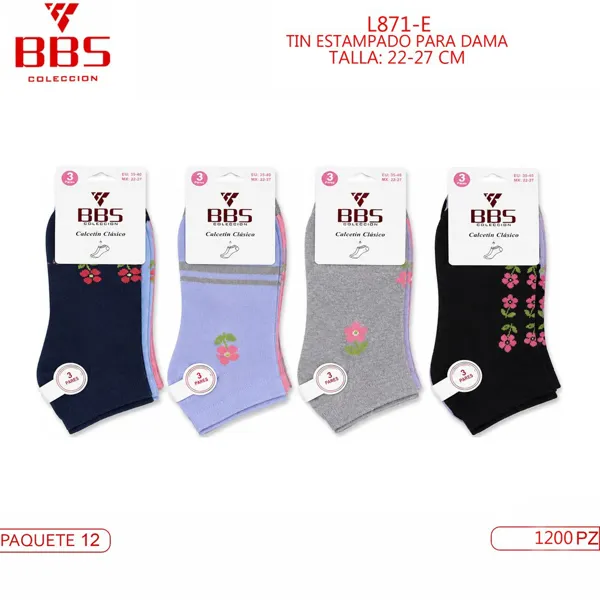 TIN ESTAMPADO PARA DAMA
