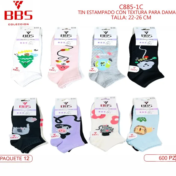 TIN ESTAMPADO CON TEXTURA PARA DAMA