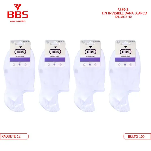 TIN INVISIBLE DAMA BLANCO