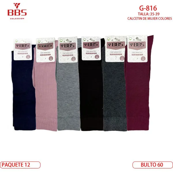 CALCETINES DE MUJER COLORES