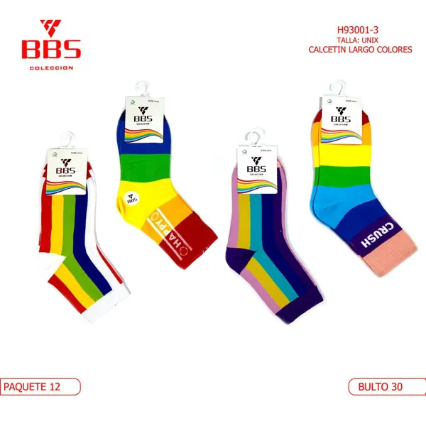 Calceta Arcoiris