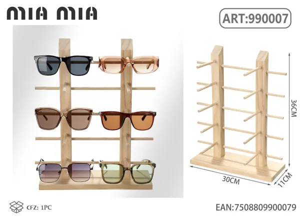 Expositor de gafas de sol