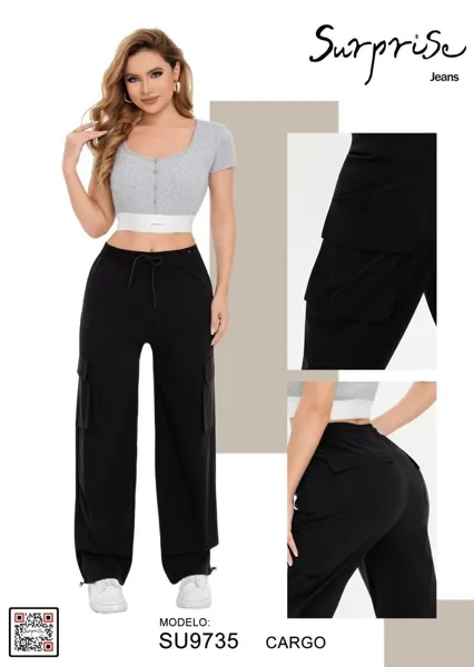 Jeans Cargo Surprise-3P-SU9735