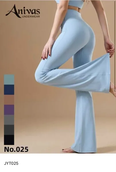 Pantalones de yoga acampanados-JYT025