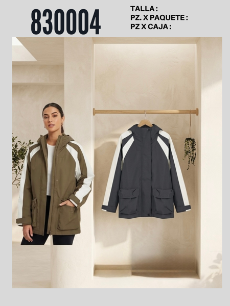 Chamarra impermeable con capucha-MAN-830004