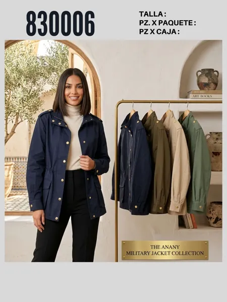 Chamarra Militar Anany-MAN-830006