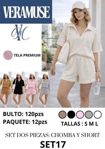 Conjunto de Chomba y Short-SET17