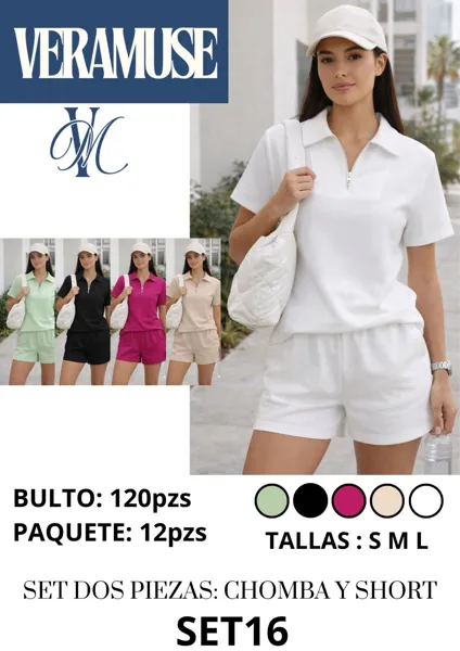 Conjunto de chomba y short-SET16