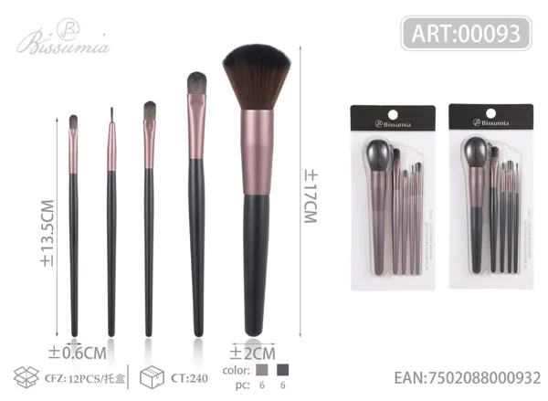 set de brochas para maquillaje