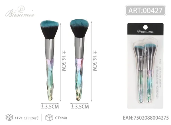 brocha de maquillaje 2pc/set