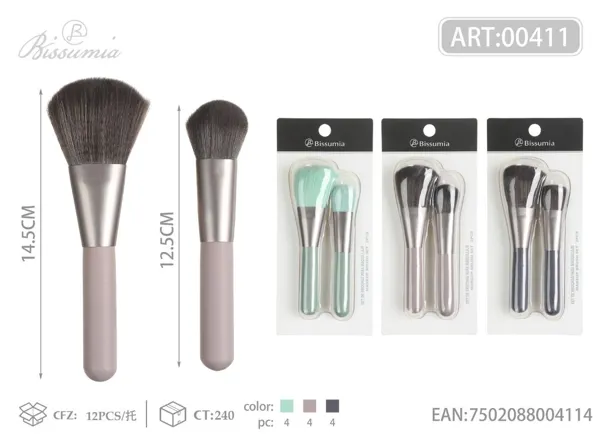 brocha de maquillaje 2pc/set