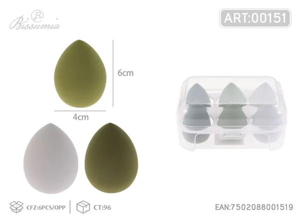 Esponja facial para maquillaje
