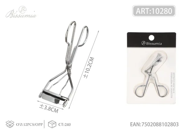 Pinza de pestañas de acero