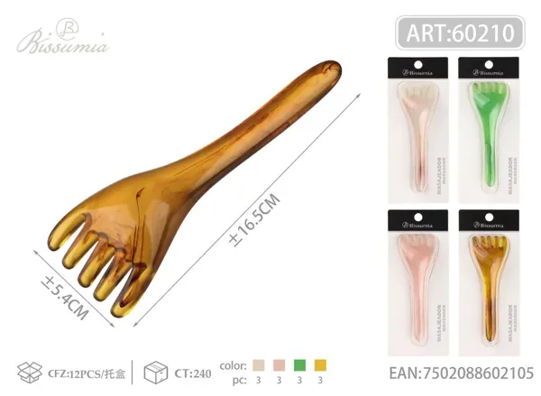 masajeador de belleza Gua Sha para meridianos 165*54mm