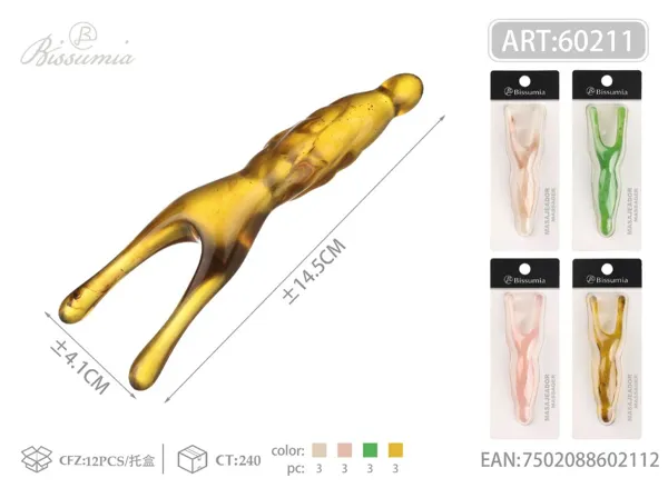 masajeador de belleza Gua Sha para meridianos 150*44mm