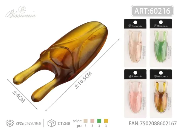 masajeador de belleza Gua Sha para meridianos 105*40mm