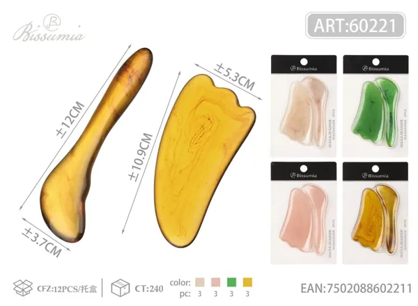 masajeador de belleza Gua Sha para meridianos 109*53mm/123*37mm