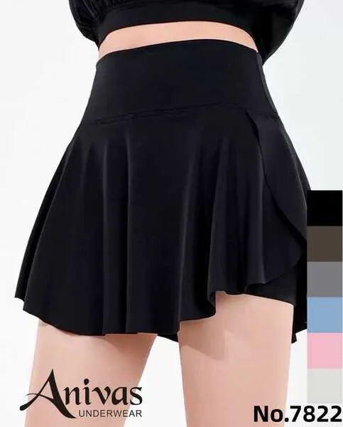 Falda con short deportivo-7822