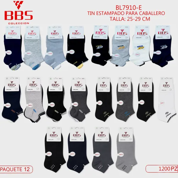 TIN ESTAMPADO PARA CABALLERO