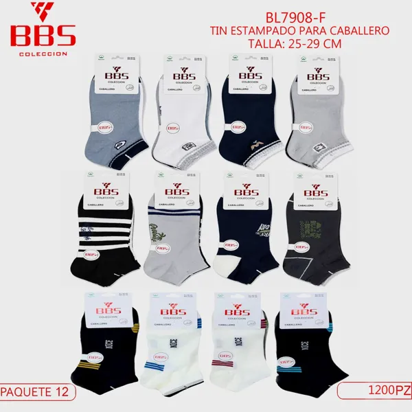 TIN ESTAMPADO PARA CABALLERO