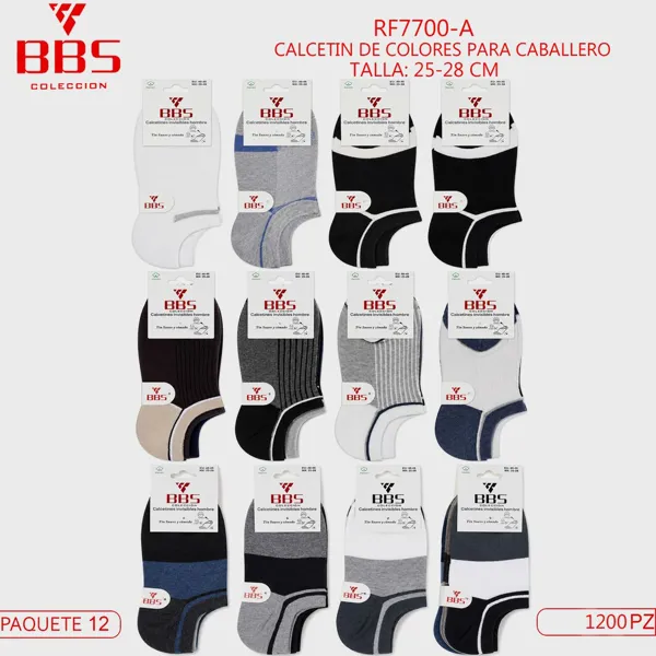 CALCETIN DE COLORES PARA CABALLERO