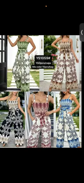 Mono estampado de tirantes-YS1059