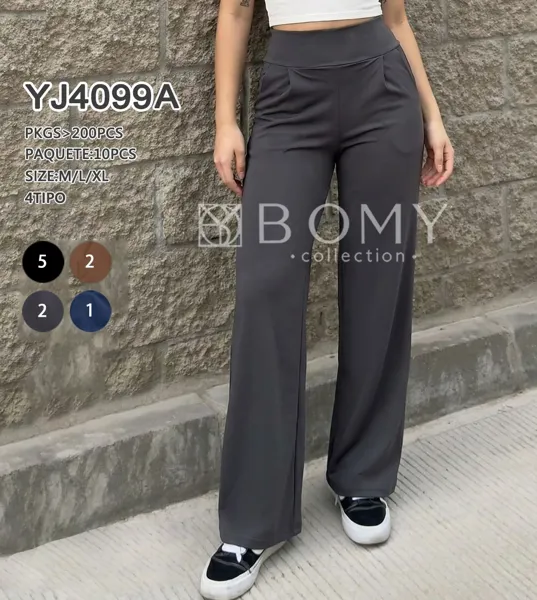 Pantalones Palazzo de Dama-YJ4099A