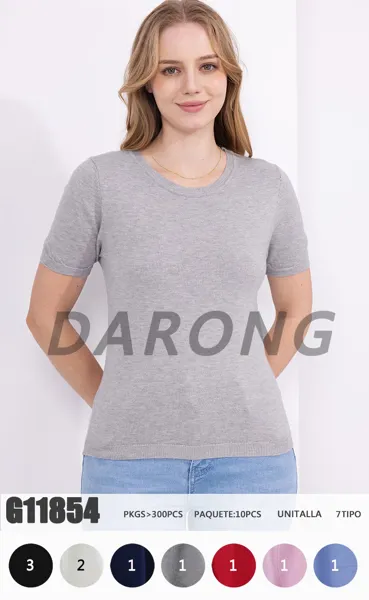 Playera de manga corta-G11854