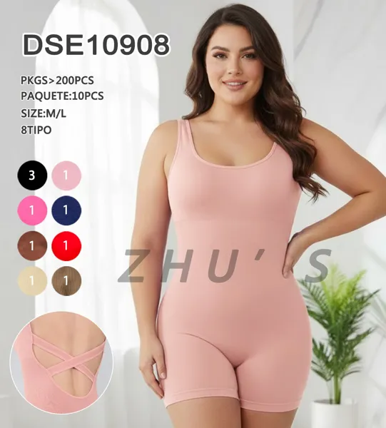 Body faja moldeador de mujer sin costuras-DSE10908