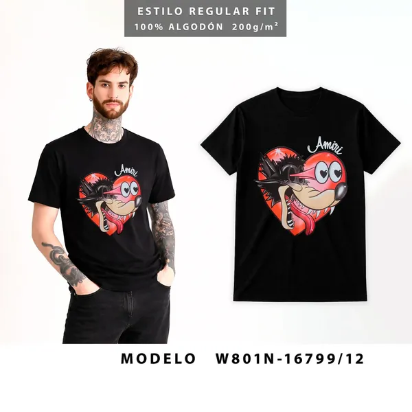 playeras de manga corta