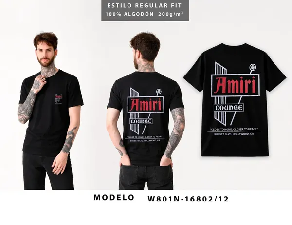 playeras de manga corta