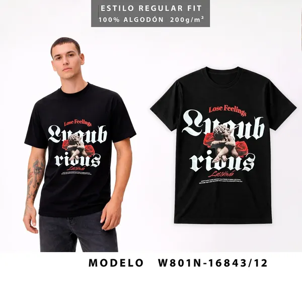 playeras de manga corta