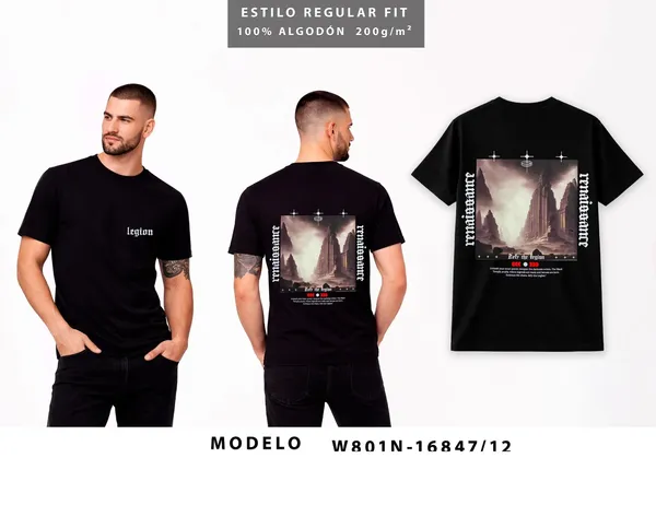 playeras de manga corta